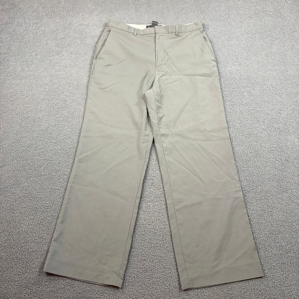 Banana Republic Pants Womens 8S Gray Italian Wool Blend Straight Leg Trouser